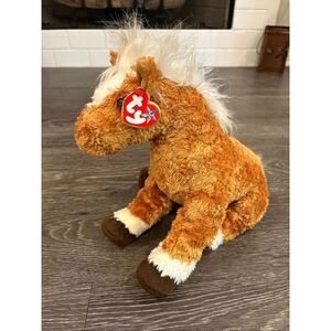 Ty Beanie Babies Beanie Buddies Trotter The Horse Medium Stuffed Animal